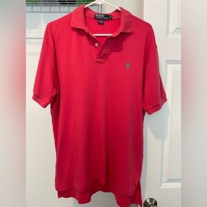 Pink Polo Ralph Lauren polo. Size M.
